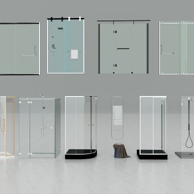 现代卫浴用品，卫生洁具，卫生间淋浴房，玻璃淋浴房间，淋浴房组合