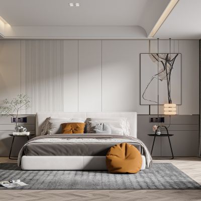 现代风格卧室