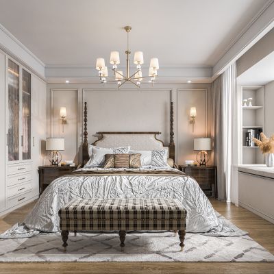 美式卧室