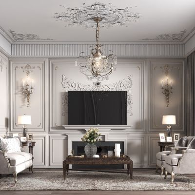 美式客厅