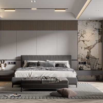 现代简约卧室