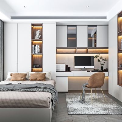 现代榻榻米卧室