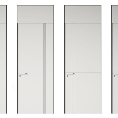 现代极简无框隐形门