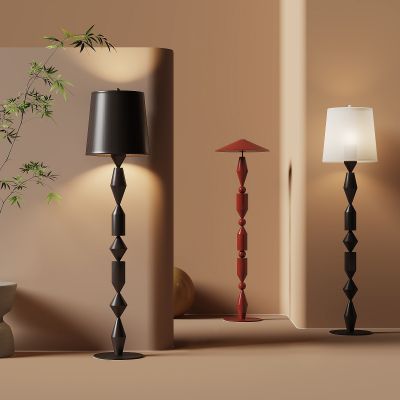 现代金属创意落地灯