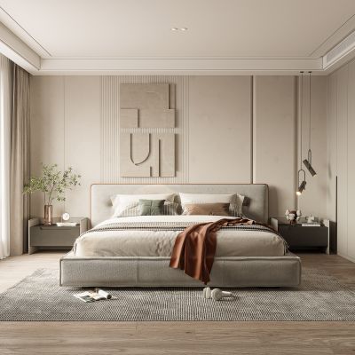 现代风格卧室