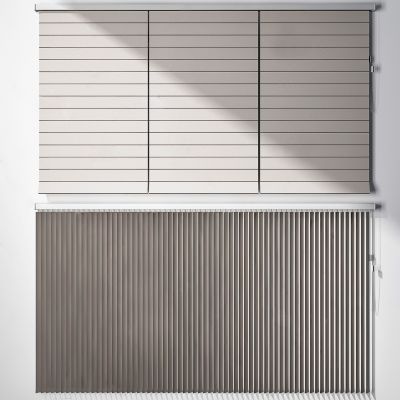 现代百叶帘拉帘