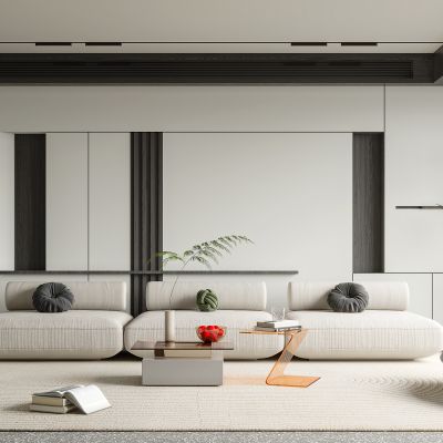 现代风格客厅