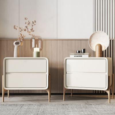 现代床头柜
