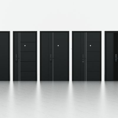 现代家居室内防盗门，入户门，大门，别墅防盗门，电子智能指纹锁入户防盗门