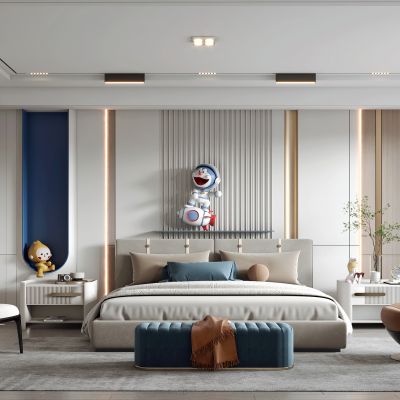 现代卧室