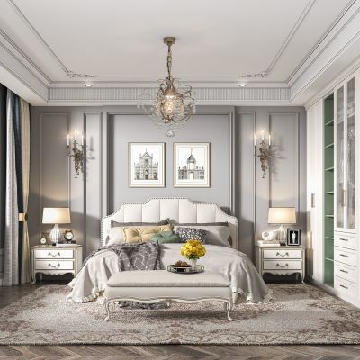 美式卧室