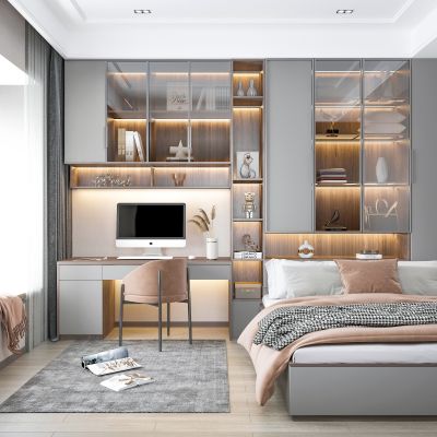 现代榻榻米卧室