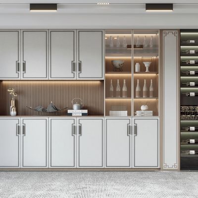 新中式酒柜