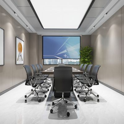 现代公司小会议室，办公会议室，洽谈室，会议桌椅，洽谈桌椅