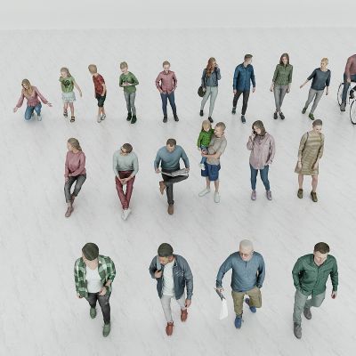 现代人，人物，多人组合，男人，女人，小孩，大人