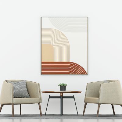 现代休闲沙发，洽谈沙发，双人对坐沙发，大厅沙发