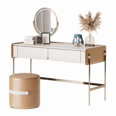 现代轻奢烤漆梳妆台