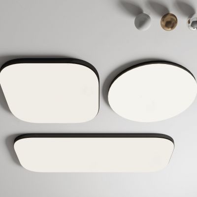 现代几何吸顶灯