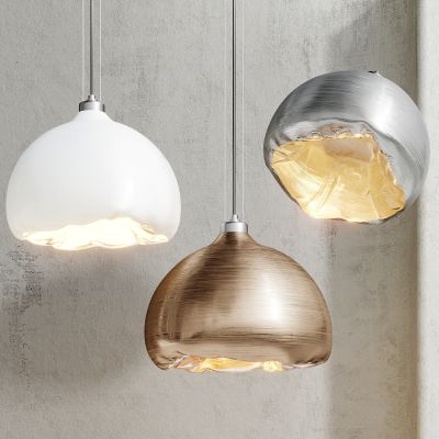 现代金属半球吊灯