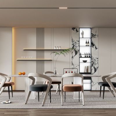现代轻奢餐厅