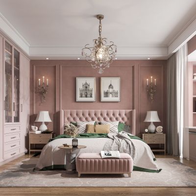 美式卧室