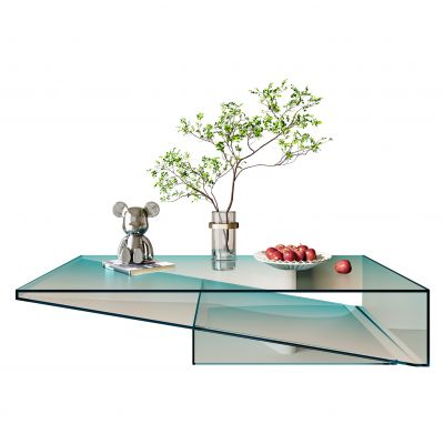 现代茶几  饰品摆件