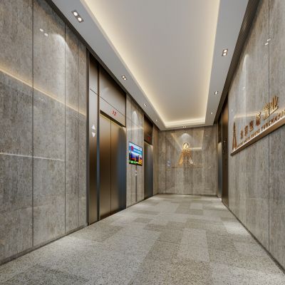 现代电梯厅