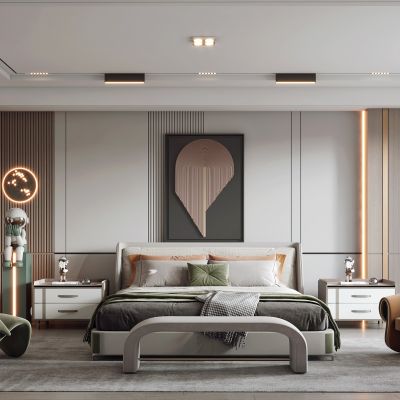 现代卧室