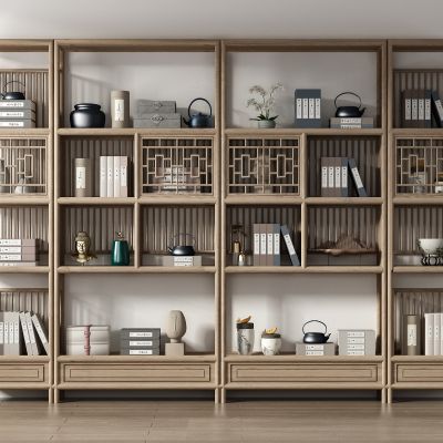 新中式博古架