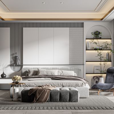 现代卧室