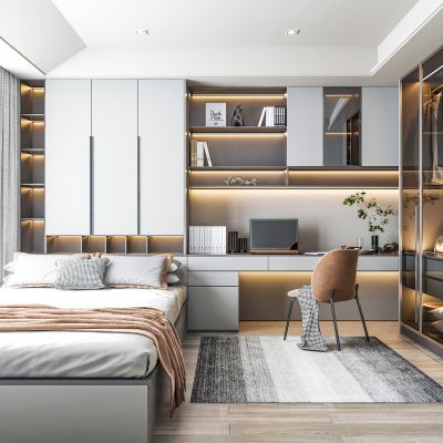现代榻榻米卧室