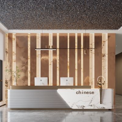 现代轻奢公司前台