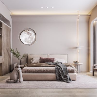 侘寂风卧室