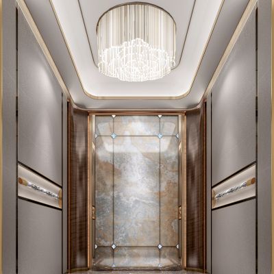 新中式电梯轿厢