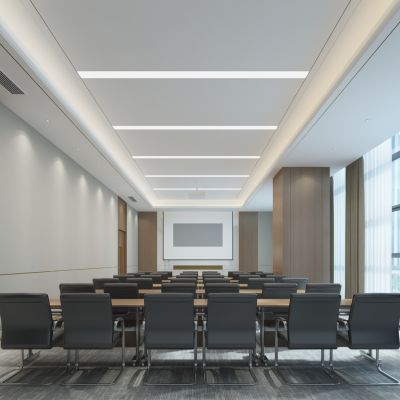 现代会议室 会议桌椅