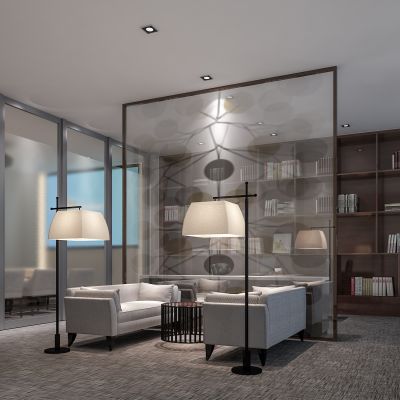 现代办公洽谈室