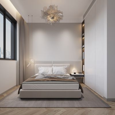现代卧室