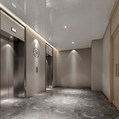 现代电梯厅