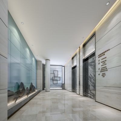 现代电梯厅