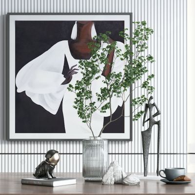 现代饰品摆件 挂画