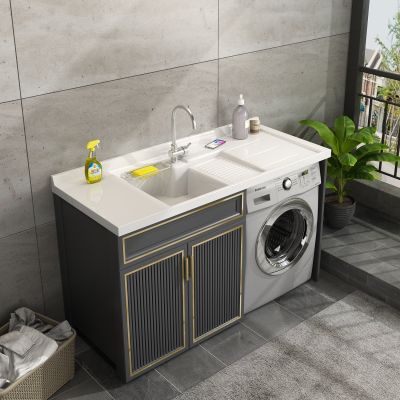 北欧洗衣机柜