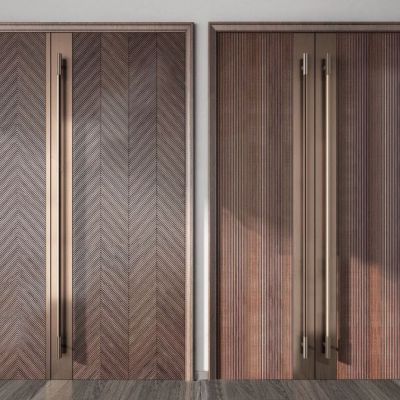 现代双开门 会议室门