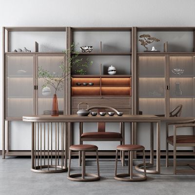 新中式家居茶室