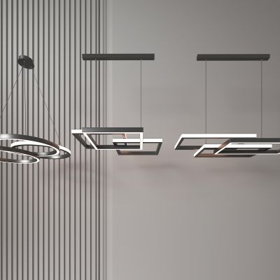 现代吊灯组合 吊灯 组合 现代 简约客厅 吊灯 大气 北欧 餐厅 主灯 轻奢 创意 灯具 