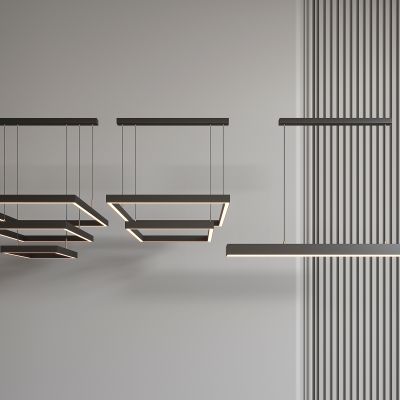 现代吊灯组合 现代 简约客厅 吊灯 大气 北欧 餐厅 主灯 轻奢 创意 灯具