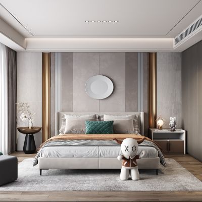 现代卧室