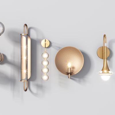 现代壁灯组合