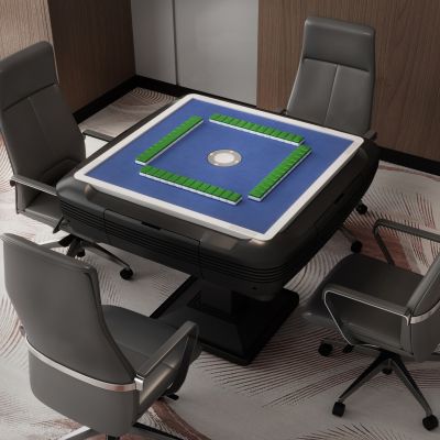 现代自动麻将桌椅