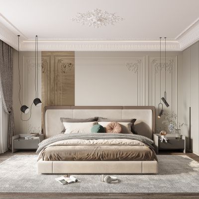 现代风格卧室