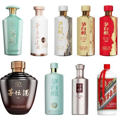 茅台酒白酒瓶